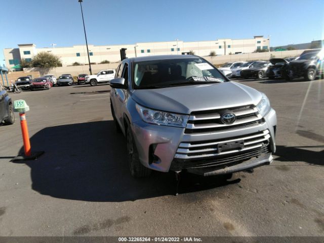 TOYOTA HIGHLANDER 2019 5tdbzrfh3ks960607