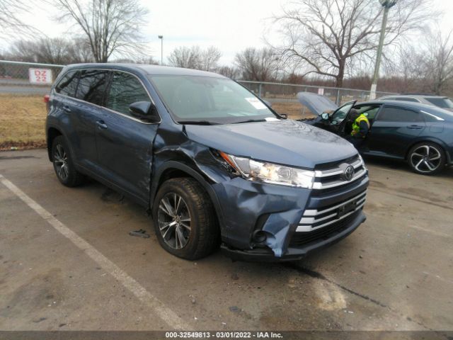 TOYOTA HIGHLANDER 2017 5tdbzrfh4hs397625