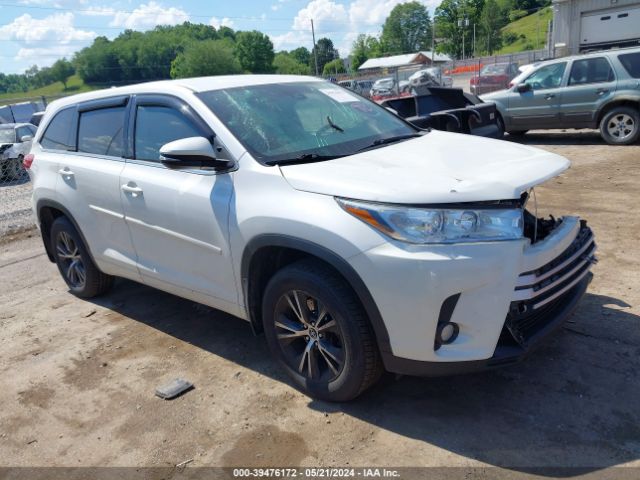 TOYOTA HIGHLANDER 2018 5tdbzrfh4js498573