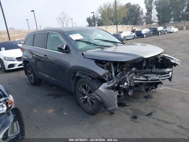 TOYOTA HIGHLANDER 2018 5tdbzrfh4js803392