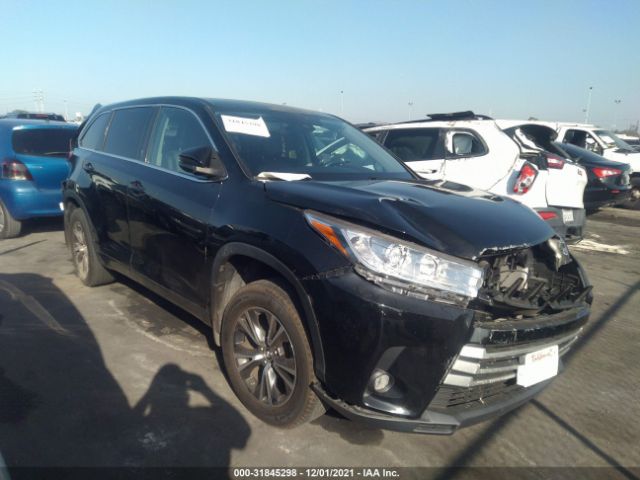 TOYOTA HIGHLANDER 2018 5tdbzrfh4js831113