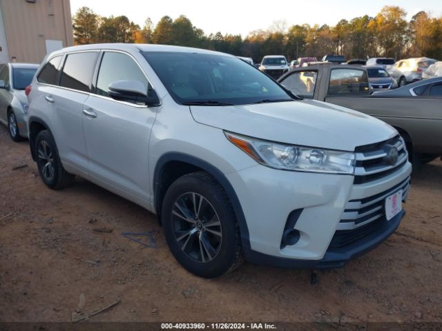 TOYOTA HIGHLANDER 2018 5tdbzrfh4js835971