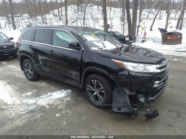 TOYOTA HIGHLANDER 2019 5tdbzrfh4ks744829