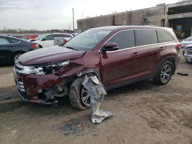 TOYOTA HIGHLANDER 2019 5tdbzrfh4ks924859