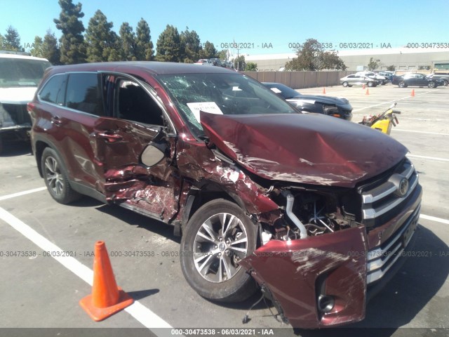 TOYOTA HIGHLANDER 2019 5tdbzrfh4ks977125