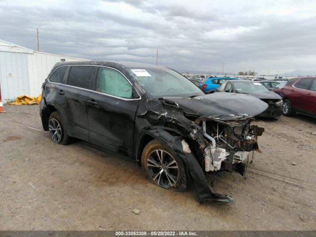 TOYOTA HIGHLANDER 2018 5tdbzrfh5js851550