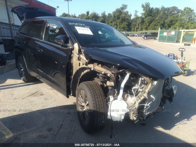 TOYOTA HIGHLANDER 2018 5tdbzrfh5js854965