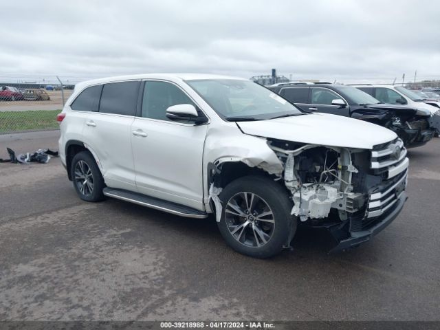 TOYOTA HIGHLANDER 2018 5tdbzrfh5js881549