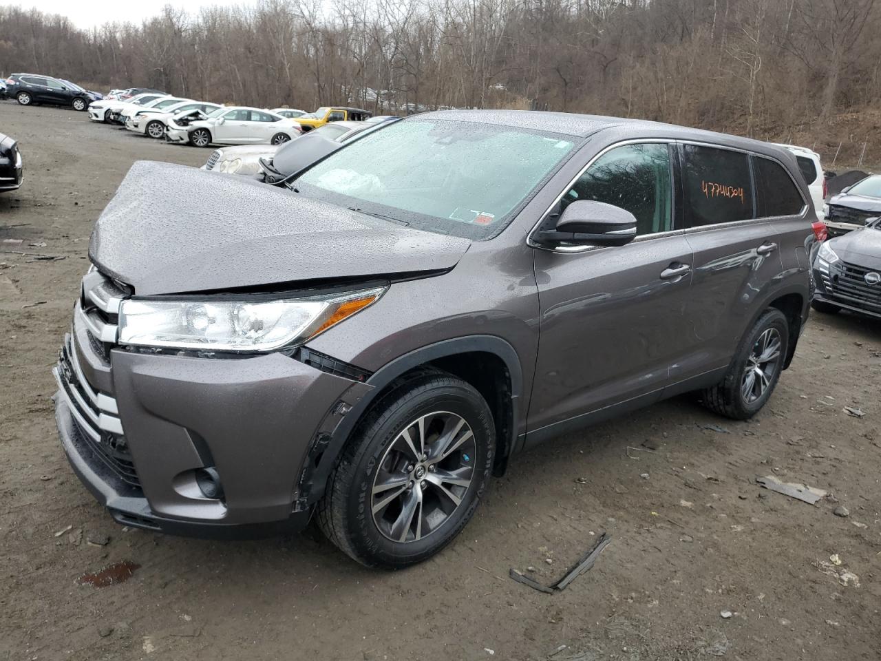 TOYOTA HIGHLANDER 2019 5tdbzrfh5ks738117