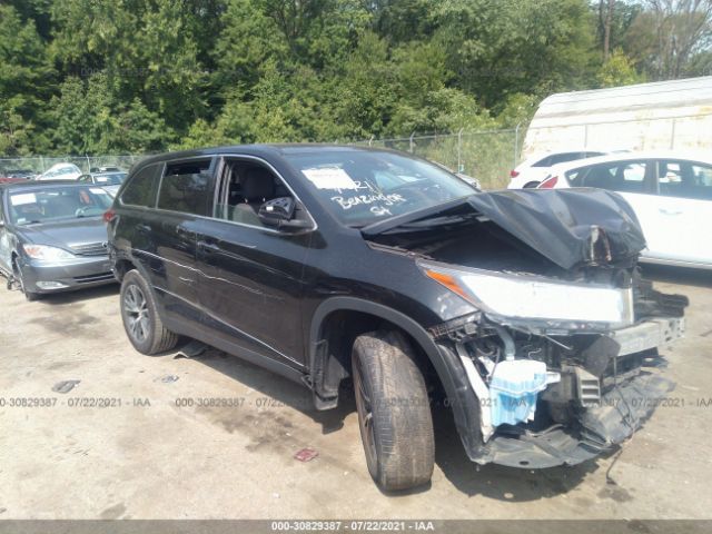 TOYOTA HIGHLANDER 2019 5tdbzrfh5ks924515