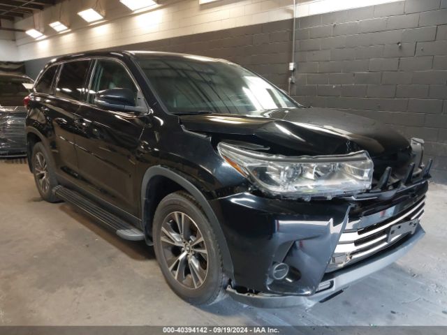 TOYOTA HIGHLANDER 2019 5tdbzrfh5ks952492