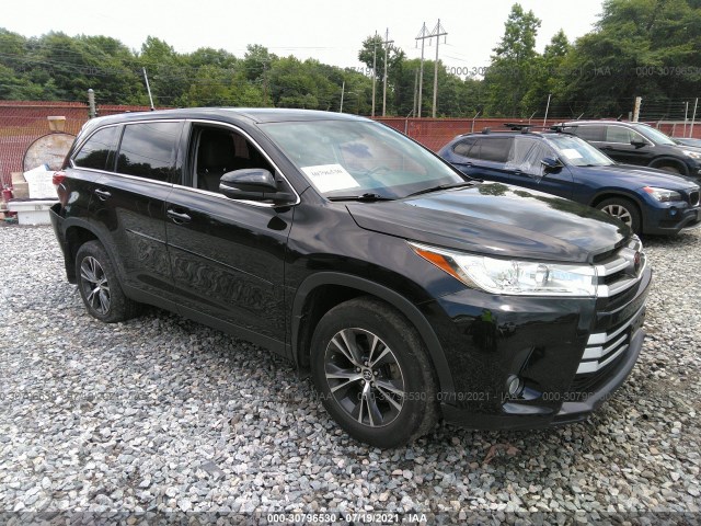 TOYOTA HIGHLANDER 2019 5tdbzrfh5ks952637