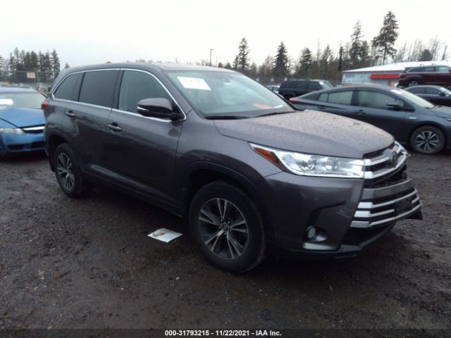 TOYOTA HIGHLANDER 2019 5tdbzrfh5ks953027