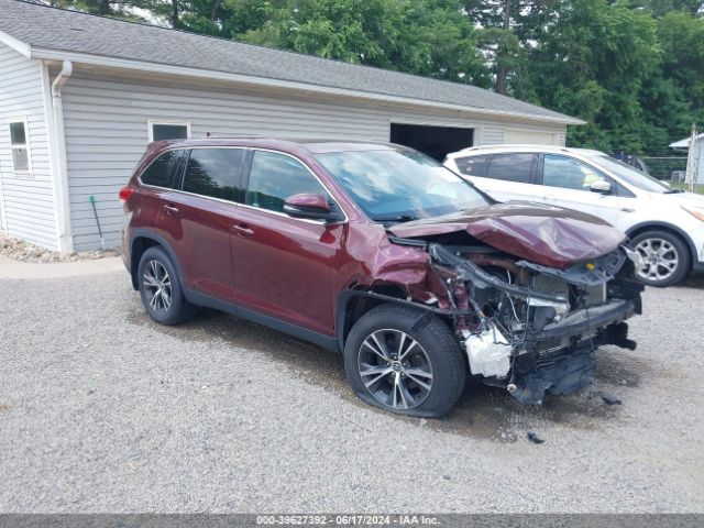 TOYOTA HIGHLANDER 2019 5tdbzrfh5ks953707