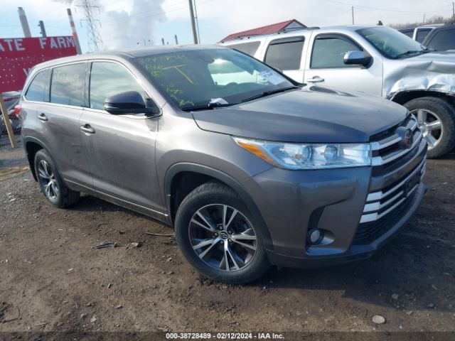 TOYOTA HIGHLANDER 2017 5tdbzrfh6hs447487