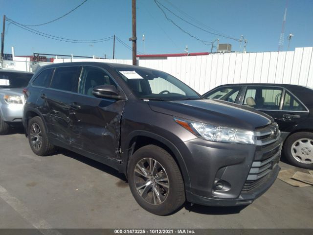 TOYOTA HIGHLANDER 2019 5tdbzrfh6ks943963