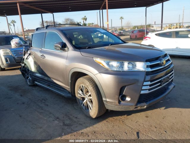 TOYOTA HIGHLANDER 2017 5tdbzrfh7hs374520