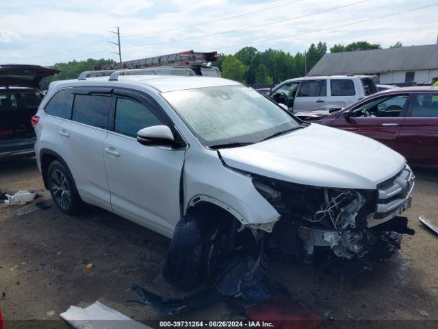 TOYOTA HIGHLANDER 2017 5tdbzrfh7hs381158