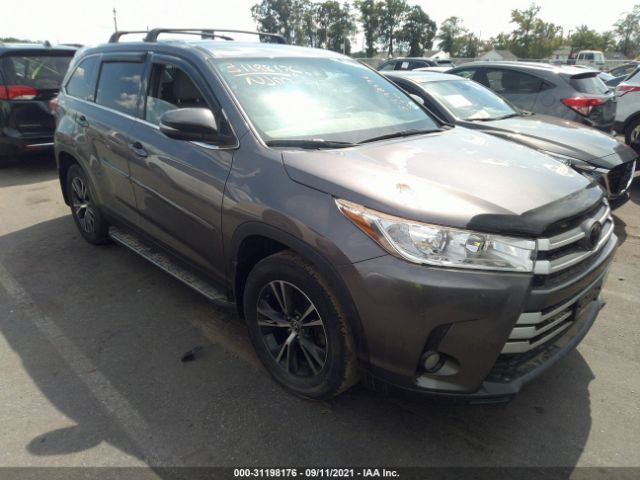 TOYOTA HIGHLANDER 2019 5tdbzrfh7ks916447