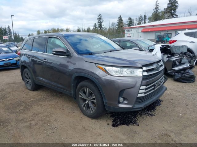 TOYOTA HIGHLANDER 2019 5tdbzrfh7ks974560