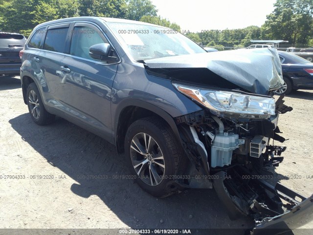 TOYOTA HIGHLANDER 2019 5tdbzrfh7ks989348