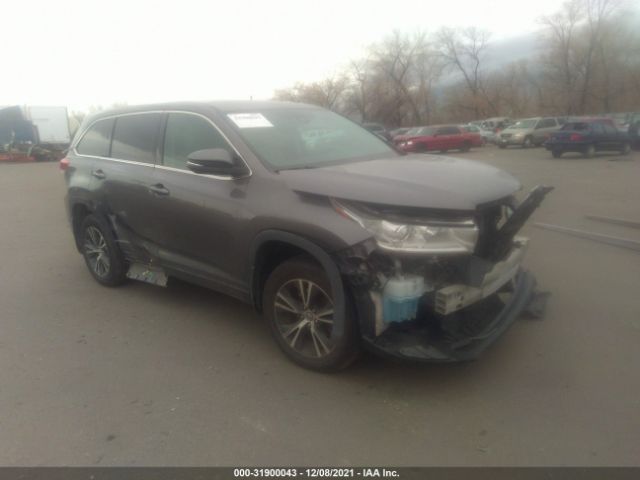 TOYOTA HIGHLANDER 2017 5tdbzrfh8hs394954