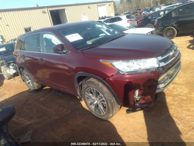 TOYOTA HIGHLANDER 2017 5tdbzrfh8hs409565