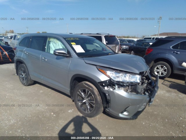 TOYOTA HIGHLANDER 2018 5tdbzrfh8js823516