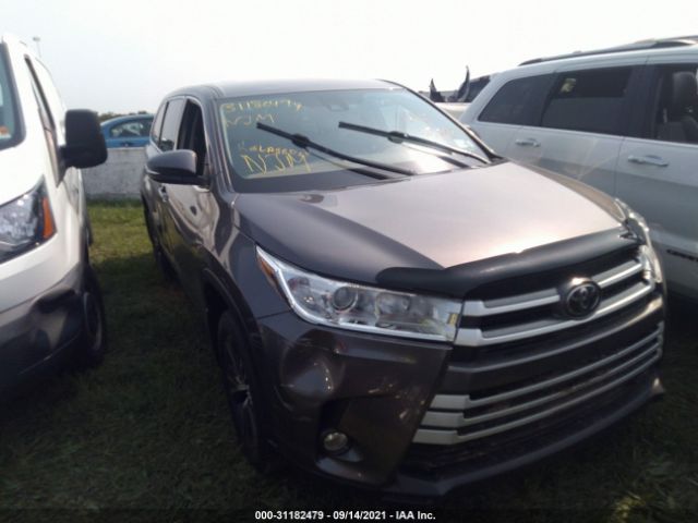 TOYOTA HIGHLANDER 2019 5tdbzrfh8ks734630