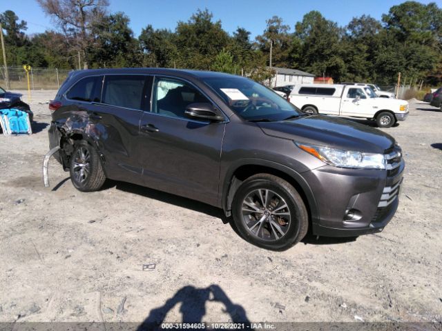 TOYOTA HIGHLANDER 2017 5tdbzrfh9hs424818