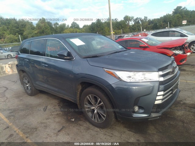 TOYOTA HIGHLANDER 2018 5tdbzrfh9js824982