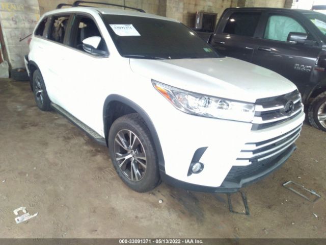 TOYOTA HIGHLANDER 2018 5tdbzrfh9js846433