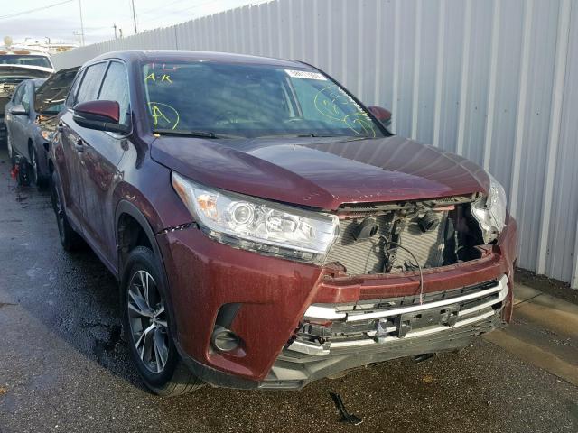 TOYOTA HIGHLANDER 2018 5tdbzrfh9js858405