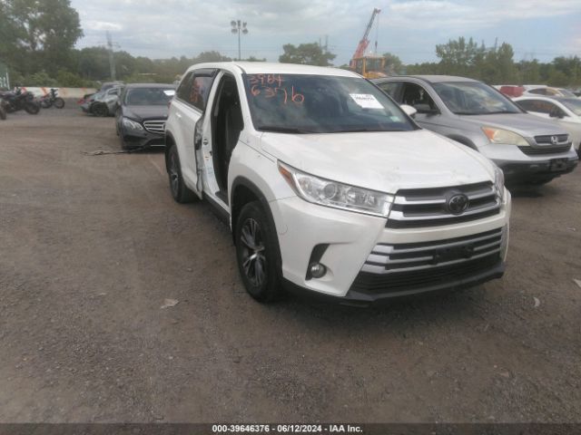 TOYOTA HIGHLANDER 2018 5tdbzrfh9js883093