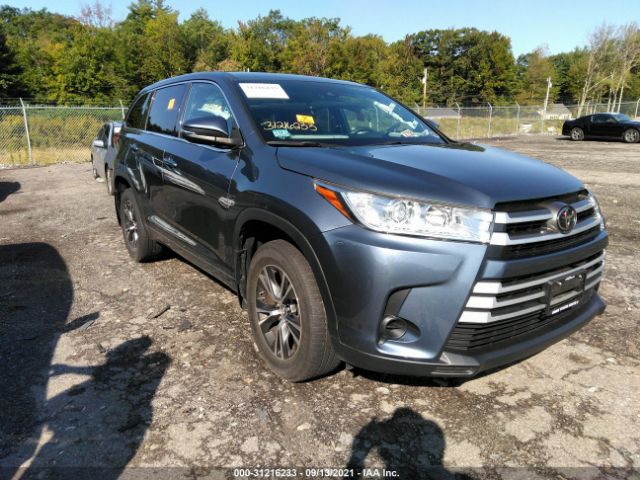 TOYOTA HIGHLANDER 2018 5tdbzrfh9js890108