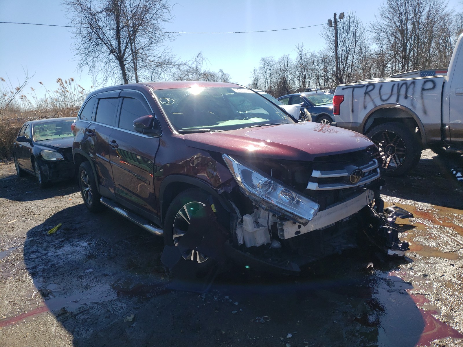 TOYOTA HIGHLANDER 2019 5tdbzrfh9ks917017