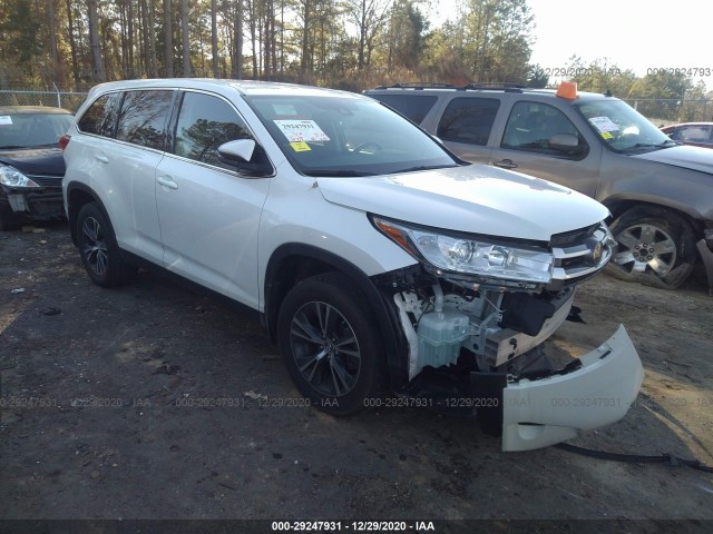 TOYOTA HIGHLANDER 2019 5tdbzrfh9ks945108