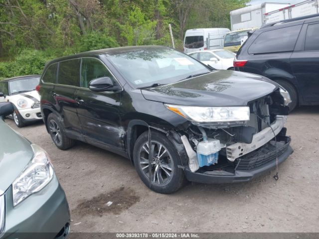 TOYOTA HIGHLANDER 2019 5tdbzrfh9ks990355