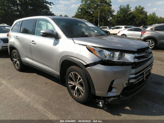 TOYOTA HIGHLANDER 2019 5tdbzrfh9ks999041