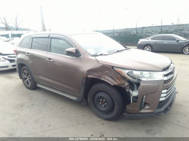 TOYOTA HIGHLANDER 2017 5tdbzrfhxhs381123