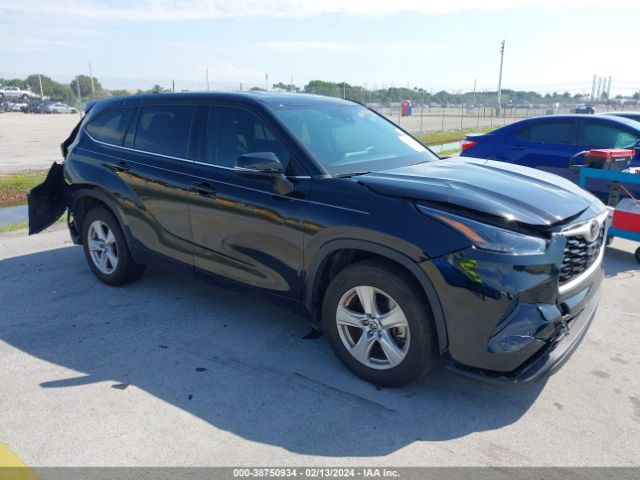 TOYOTA HIGHLANDER 2022 5tdczrah0ns101572