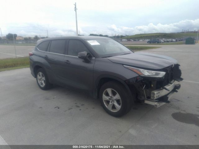 TOYOTA HIGHLANDER 2020 5tdczrah1ls505252