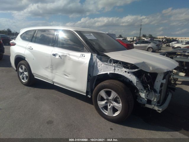 TOYOTA HIGHLANDER 2021 5tdczrah1ms531366