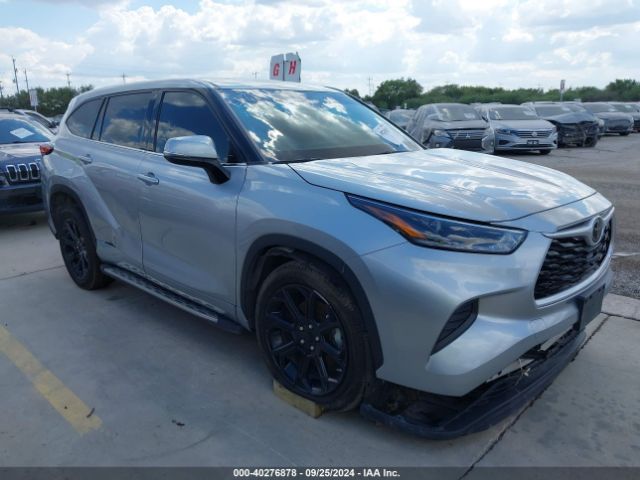 TOYOTA HIGHLANDER 2022 5tdczrah2ns138705