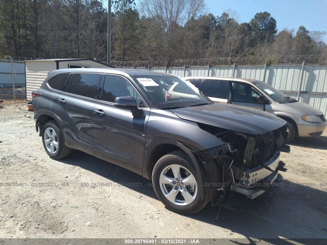 TOYOTA HIGHLANDER 2020 5tdczrah4ls025920