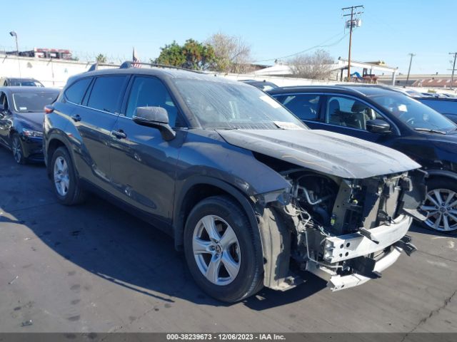 TOYOTA HIGHLANDER 2021 5tdczrah4ms081129