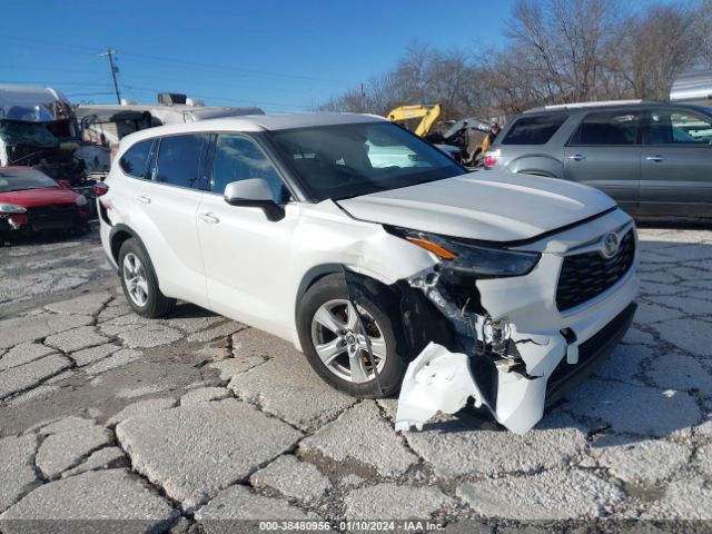 TOYOTA HIGHLANDER 2021 5tdczrah6ms067507