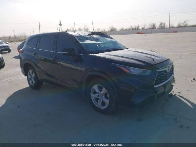 TOYOTA HIGHLANDER 2020 5tdczrah7ls016306