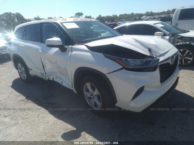 TOYOTA HIGHLANDER 2020 5tdczrah7ls024650