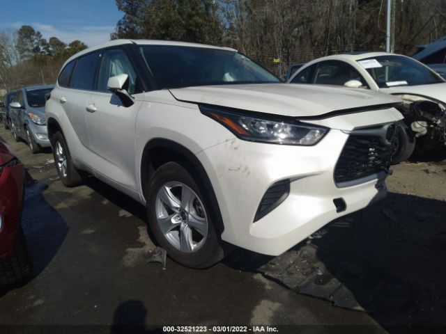 TOYOTA HIGHLANDER 2020 5tdczrah7ls507149